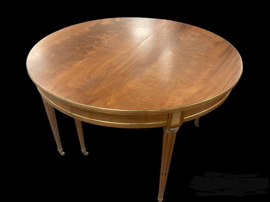 Extendable Round Dining Table, 1890s-KIM-2035426