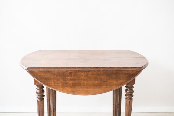 Extendable Round Dining Table, 1890s-NZV-1407987