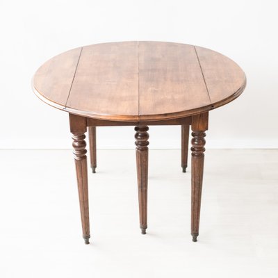 Extendable Round Dining Table, 1890s-NZV-1407987