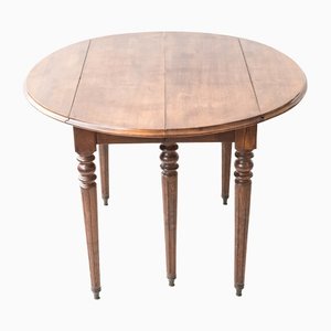 Extendable Round Dining Table, 1890s-NZV-1407987