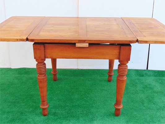 Extendable Rustic Style Dining Table-GZF-1257212