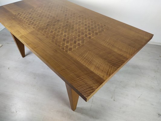 Extendable Table in Marquetry, 1950s-EAD-1048705