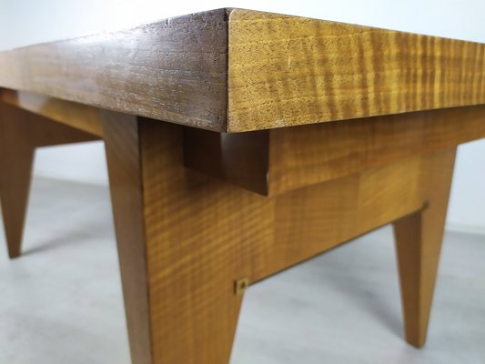 Extendable Table in Marquetry, 1950s-EAD-1048705