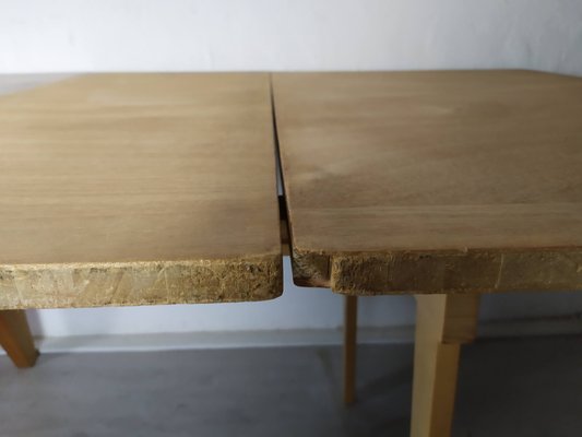 Extendable Table in Marquetry, 1950s-EAD-1048705