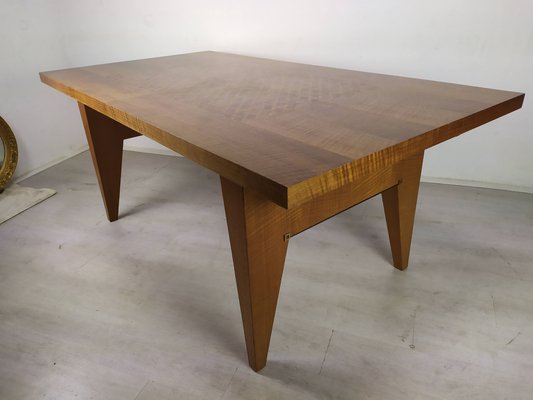 Extendable Table in Marquetry, 1950s-EAD-1048705