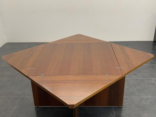 Extendable Table with Overwhelming Envelope Openings attributed to Vittorio Introini for Luigi Sormani, 1970s-IJR-1706629