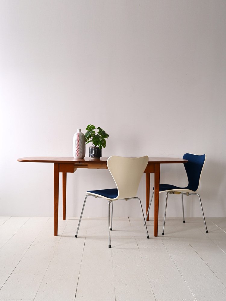 Extendable Table with Wings, 1960s