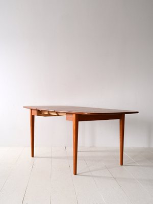 Extendable Table with Wings, 1960s-QWP-1770516