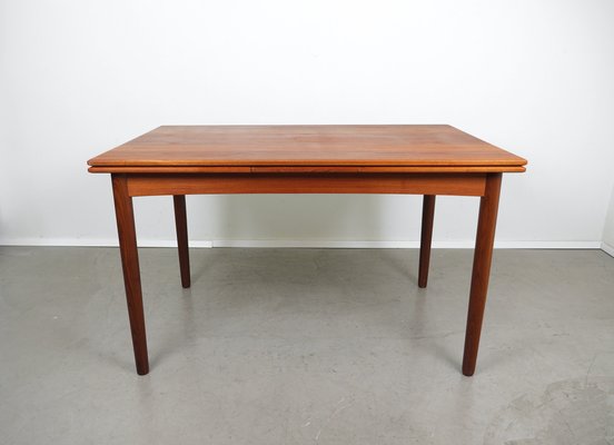 Extendable Teak Dining Table, 1960s-JV-2027167