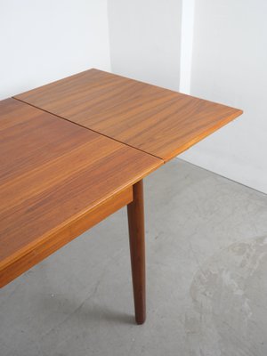 Extendable Teak Dining Table, 1960s-JV-2027167