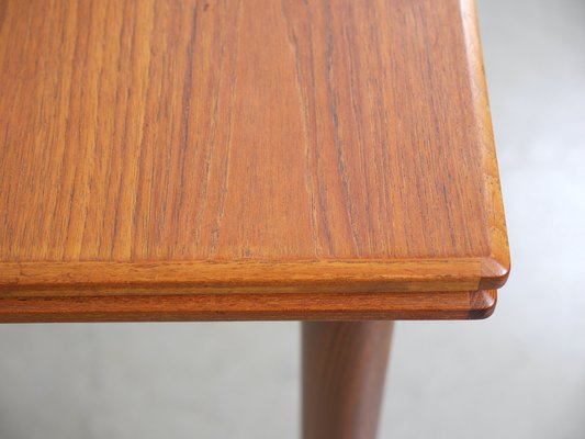 Extendable Teak Dining Table, 1960s-JV-2027167