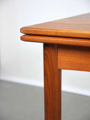 Extendable Teak Dining Table, 1960s-JV-2027167