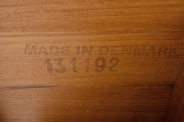 Extendable Teak Dining Table attributed to Dyrlund, Denmark, 1960s-RNH-2021563