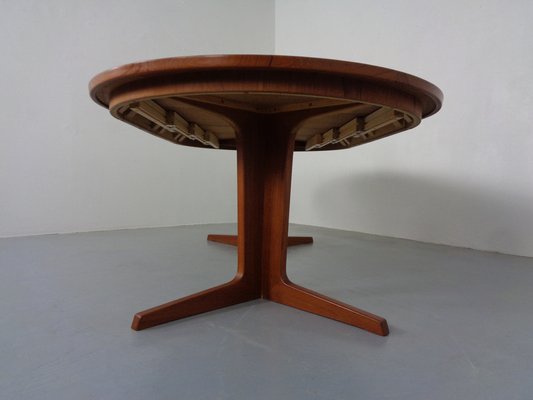 Extendable Teak Dining Table by Bernhard Pedersen & Son, Denmark, 1960s-RDW-1725351