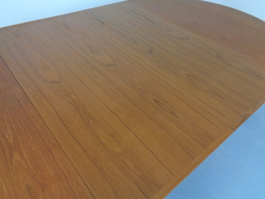 Extendable Teak Dining Table by Bernhard Pedersen & Son, Denmark, 1960s-RDW-1725351