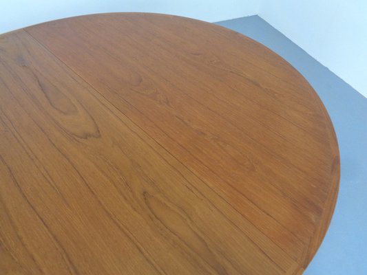 Extendable Teak Dining Table by Bernhard Pedersen & Son, Denmark, 1960s-RDW-1725351