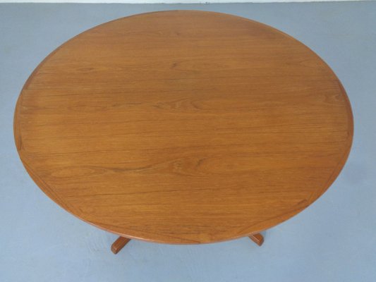 Extendable Teak Dining Table by Bernhard Pedersen & Son, Denmark, 1960s-RDW-1725351