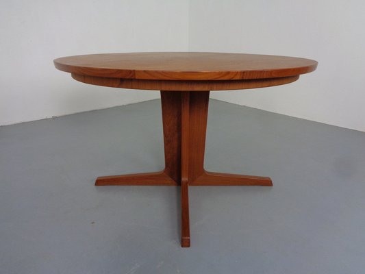 Extendable Teak Dining Table by Bernhard Pedersen & Son, Denmark, 1960s-RDW-1725351