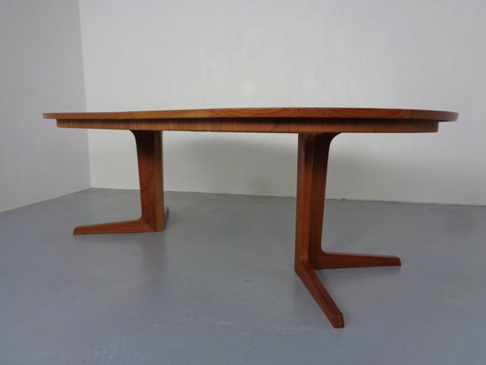 Extendable Teak Dining Table by Bernhard Pedersen & Son, Denmark, 1960s-RDW-1725351