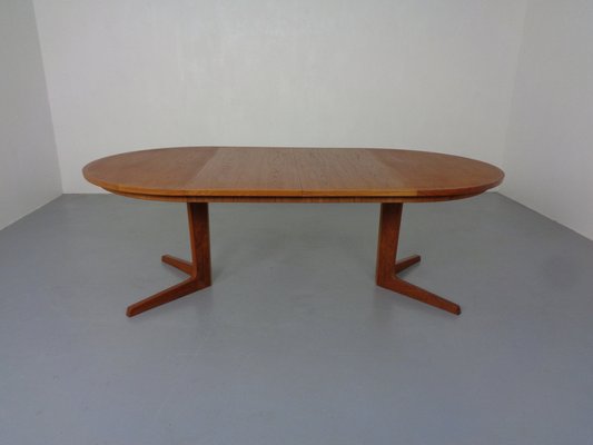 Extendable Teak Dining Table by Bernhard Pedersen & Son, Denmark, 1960s-RDW-1725351