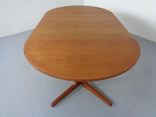 Extendable Teak Dining Table by Bernhard Pedersen & Son, Denmark, 1960s-RDW-1725351