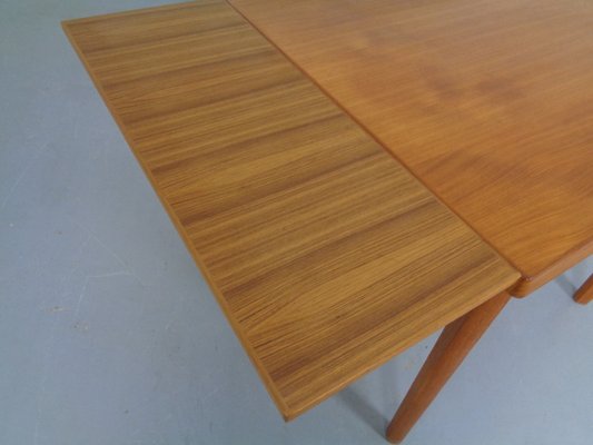 Extendable Teak Dining Table, Denmark, 1960s-RDW-942227