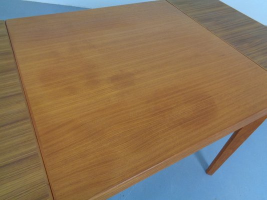 Extendable Teak Dining Table, Denmark, 1960s-RDW-942227