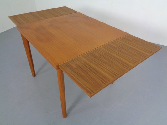 Extendable Teak Dining Table, Denmark, 1960s-RDW-942227