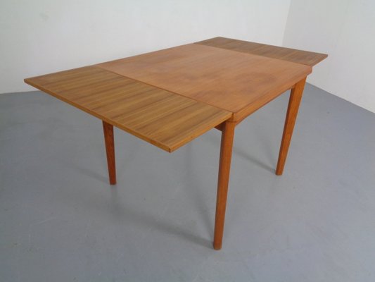 Extendable Teak Dining Table, Denmark, 1960s-RDW-942227