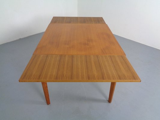 Extendable Teak Dining Table, Denmark, 1960s-RDW-942227