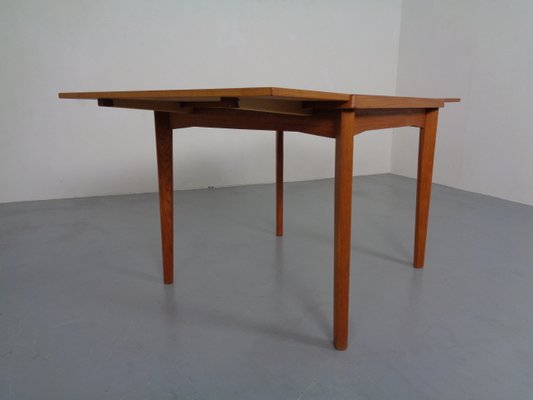 Extendable Teak Dining Table, Denmark, 1960s-RDW-942227