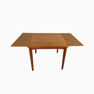 Extendable Teak Dining Table, Denmark, 1960s-RDW-942227