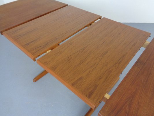 Extendable Teak Dining Table from Skovby, Denmark, 1960s-RDW-1765879