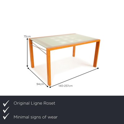 Extensia Glass Dining Table from Ligne Roset-RQW-2040630