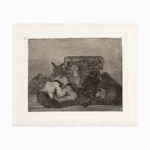 Extraña devoción! - Original Etching by Francisco Goya - 1863 1863-ZCI-756994