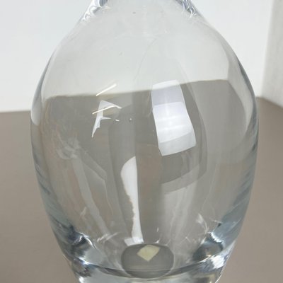 Extra Large Italian Murano Vetri Glass Lucid Vase from Cenedese, 1970s-QZ-1143217