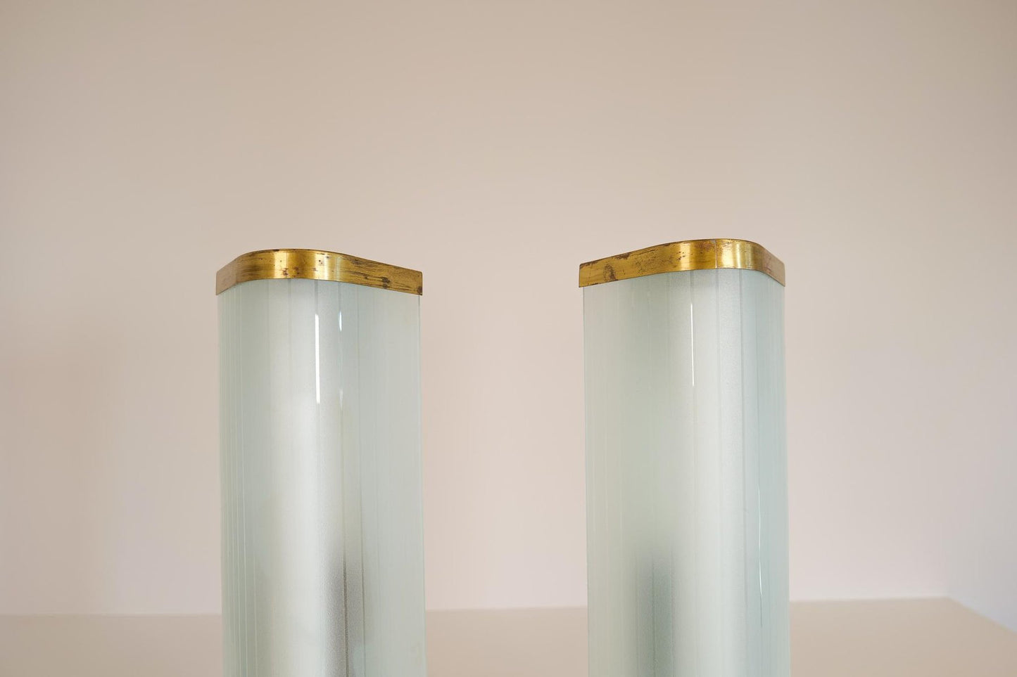 Extra-Large Mid-Century Modern Wall Lamps Attributed to Asea, Set of 2