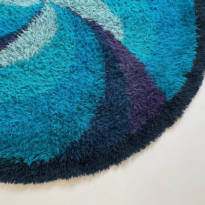 Extra Large Scandinavian High Pile Rya Rug by Ege Taepper, 1970s-QZ-1134011