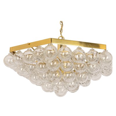 Extra Large Tulipan Glass Chandelier from Kaiser, Germany, 1960s-UGR-1176007