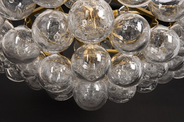 Extra Large Tulipan Glass Chandelier from Kaiser, Germany, 1960s-UGR-1176007