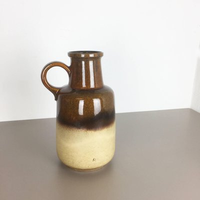 Extra Large Vintage Fat Lava Pottery Vase from Scheurich, Germany, 1970s-QZ-1153790