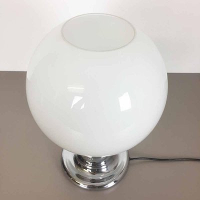 Extra Large White Murano Bubble Glass Shade Table Light from Cosack, 1970s-QZ-1143210