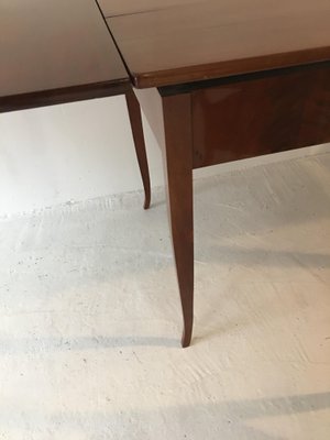 Extractive Biedermeier Dining Table With Saber Legs, Northern Germany-LPM-1193124