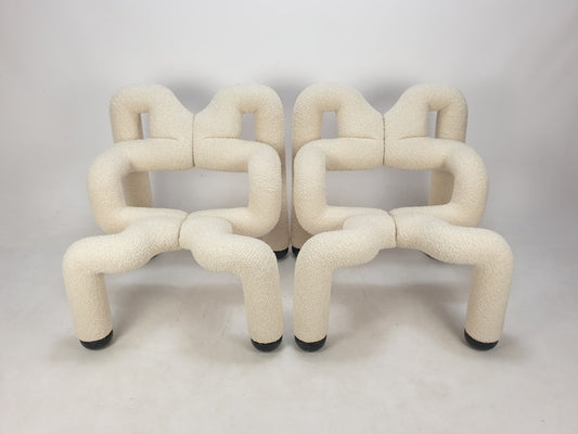 Extreme Lounge Chair Set by Terje Ekstrom for Varier, Norway, 1984, Set of 2