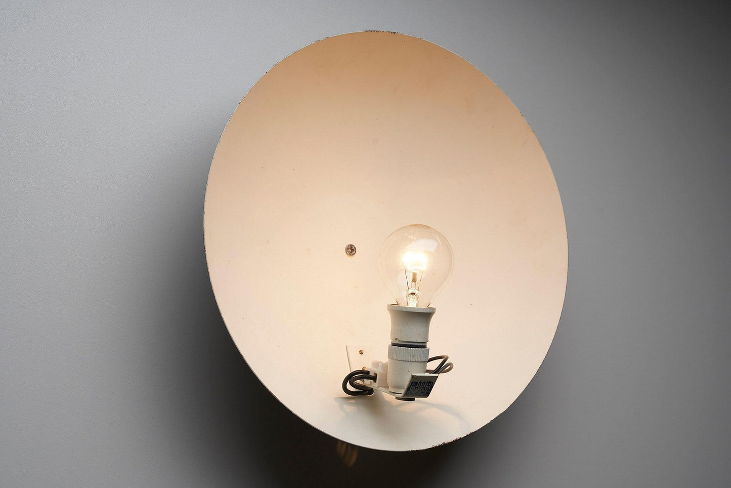 Eye Shaped Wall Sconce attributed to Bur Leuchte, 1955