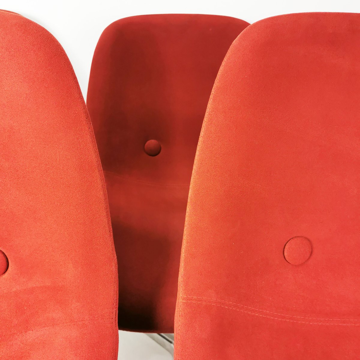 Eyes Chairs by J. Foersom & P. Hiort-lorenzen for Erik Jorgensen, Denmark, 2009, Set of 6