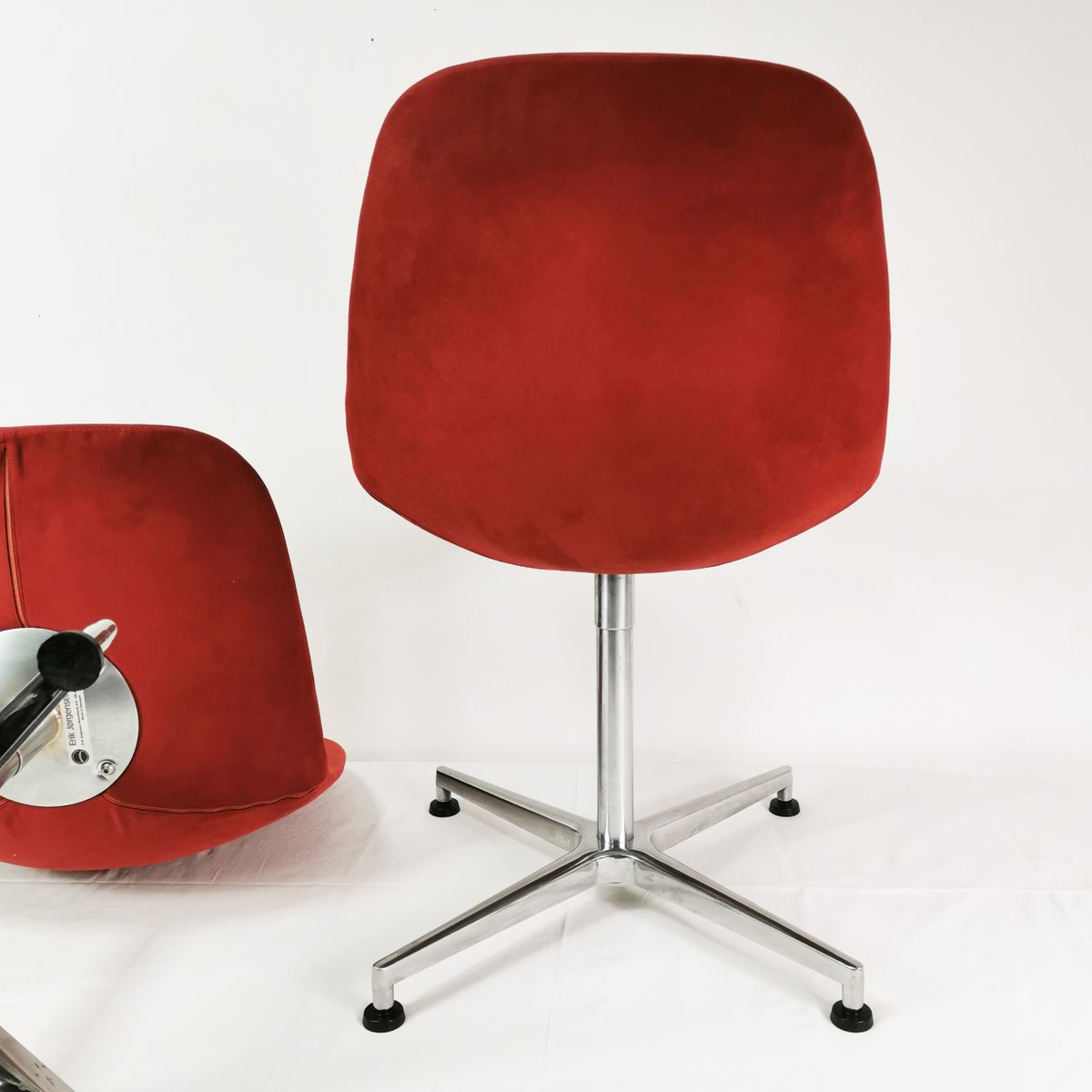 Eyes Chairs by J. Foersom & P. Hiort-lorenzen for Erik Jorgensen, Denmark, 2009, Set of 6