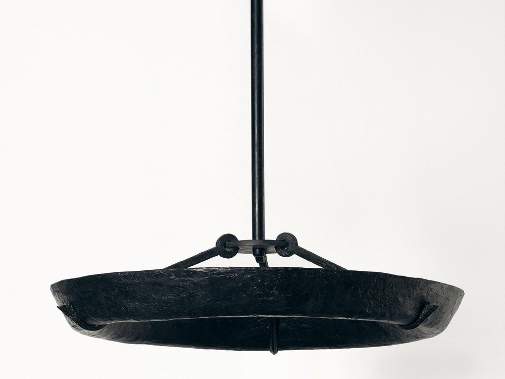 Eze Black Suspension Light by Michel Amar