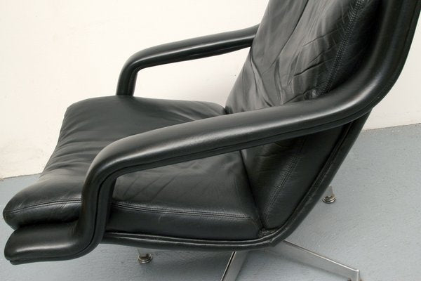 F-140 Leather Armchair by Geoffrey Hartcout for Artifort by Geoffrey Harcourt, 1970s-PF-1178007