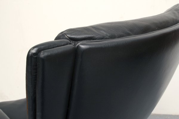 F-140 Leather Armchair by Geoffrey Hartcout for Artifort by Geoffrey Harcourt, 1970s-PF-1178007